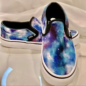 Vans Slip On Galaxy Skate Shoe Women’s size 7